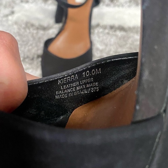 Steve Madden Kierra black chunky platform heels size 10 - Picture 12 of 13